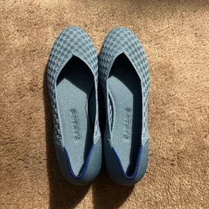 Rothy's Textured Blue Flats